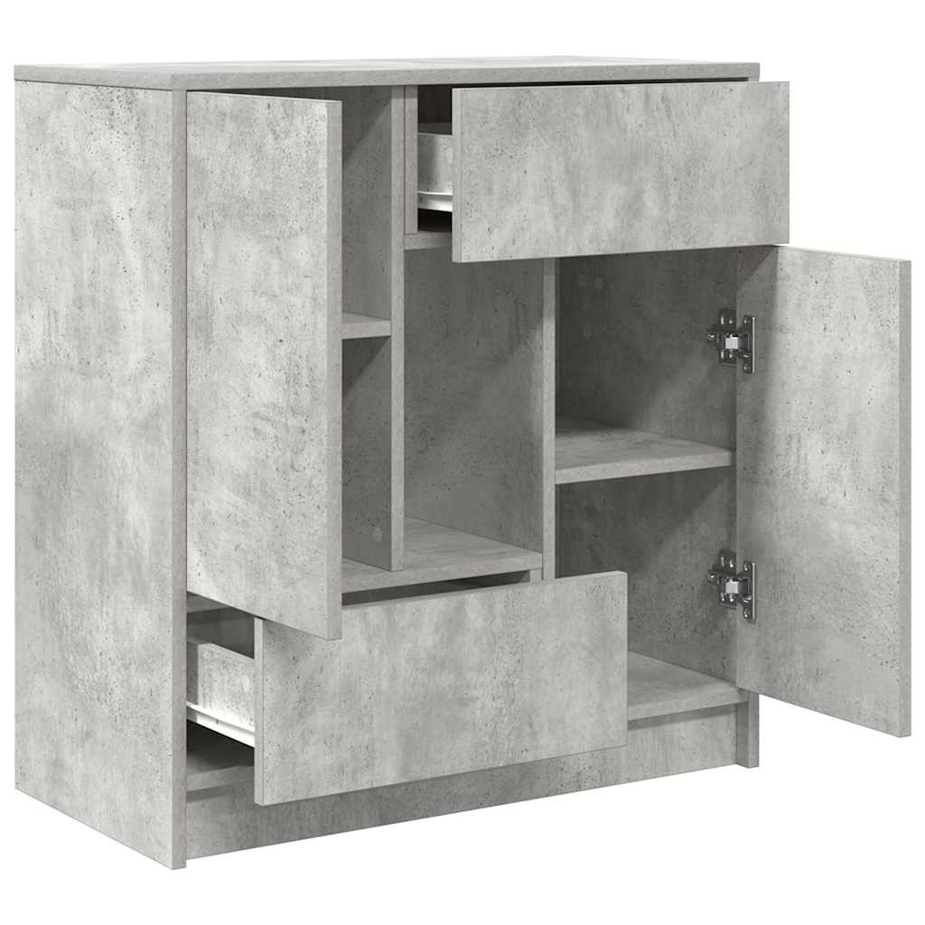 Sideboard With Drawers And Doors 70.5X34X74.5 Cm