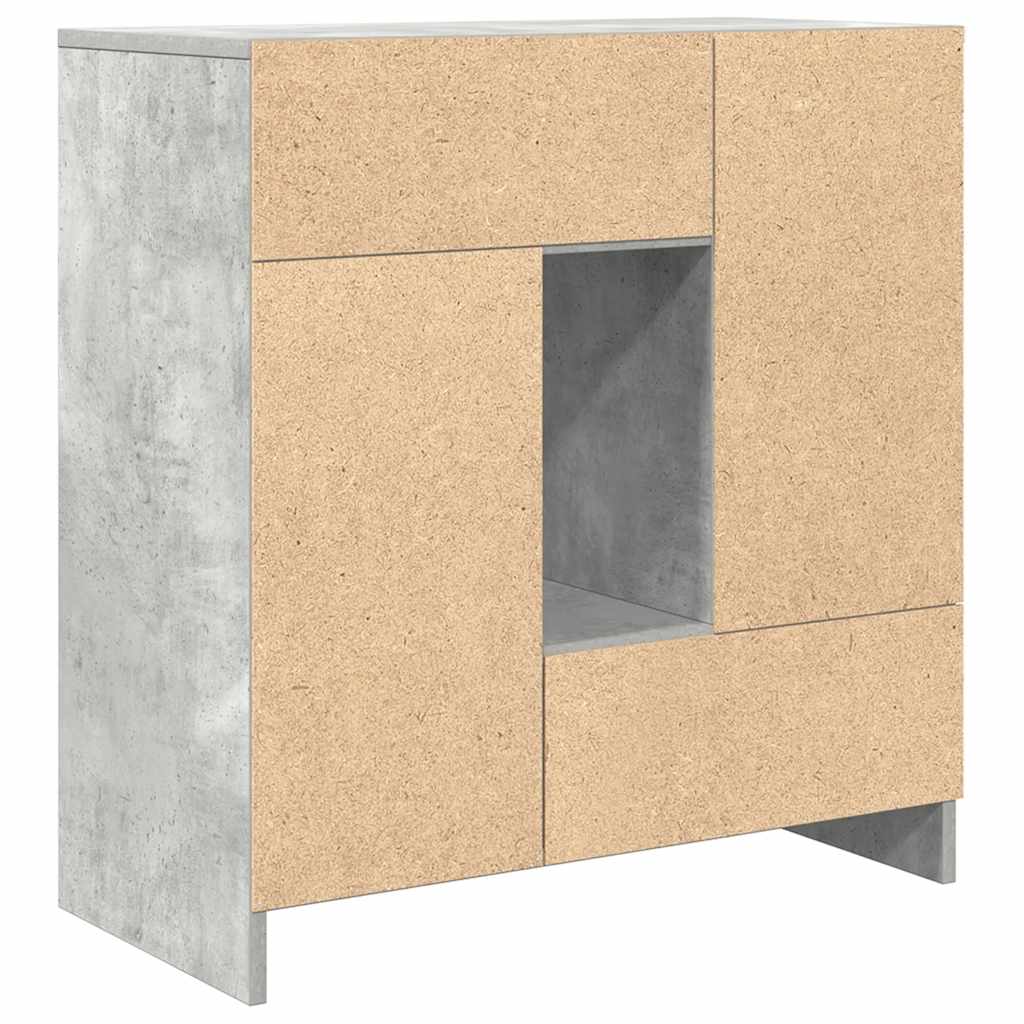 Sideboard With Drawers And Doors 70.5X34X74.5 Cm