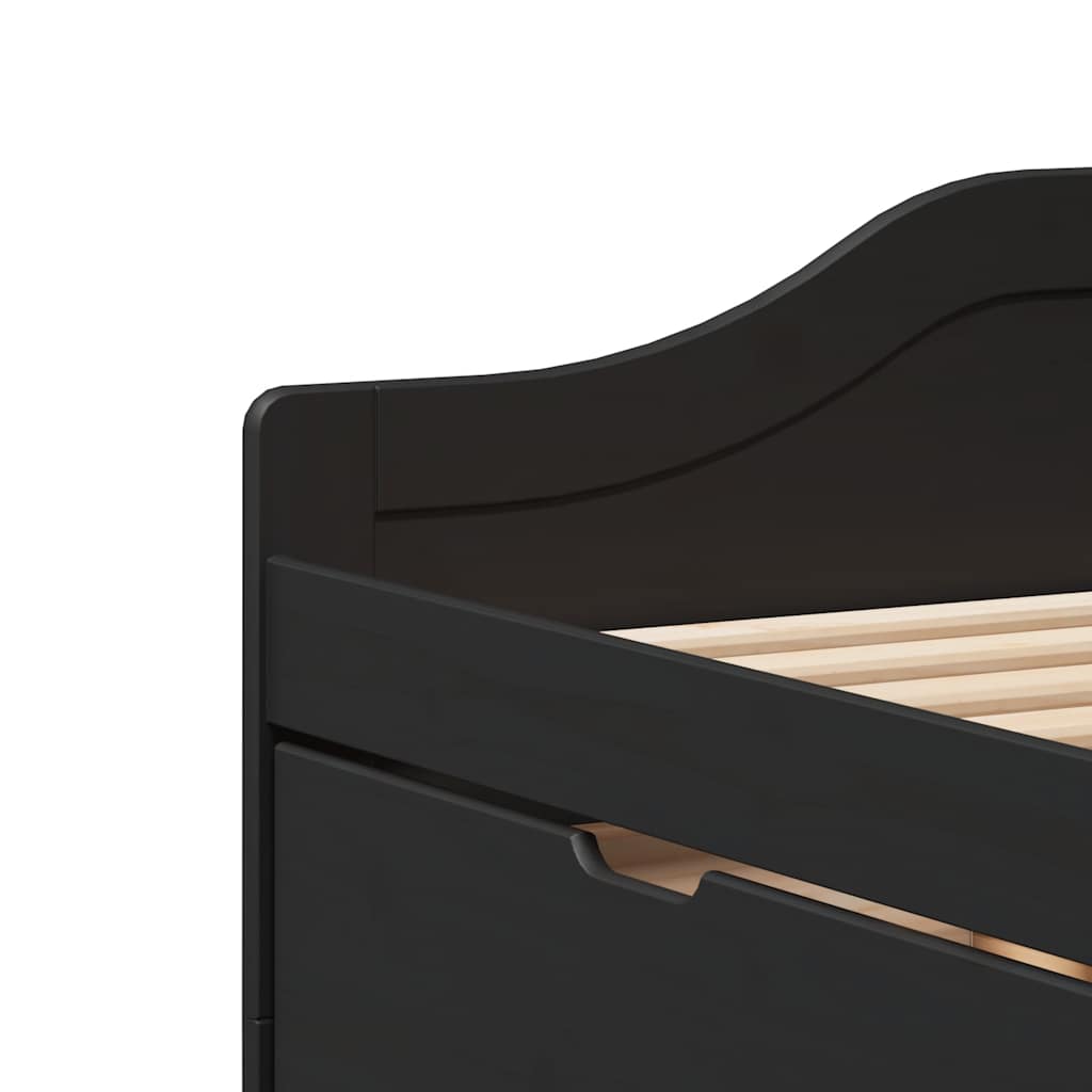 Day Bed With 3 Drawers Without Mattress Irun 90X200 Cm