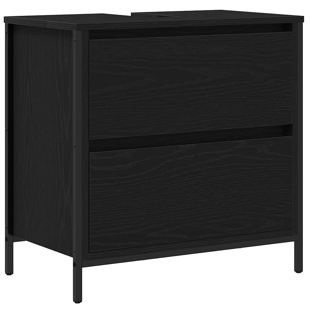 Bathroom Furniture Set 2 Piece Engineered Wood