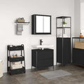 Bathroom Furniture Set 2 Piece Engineered Wood