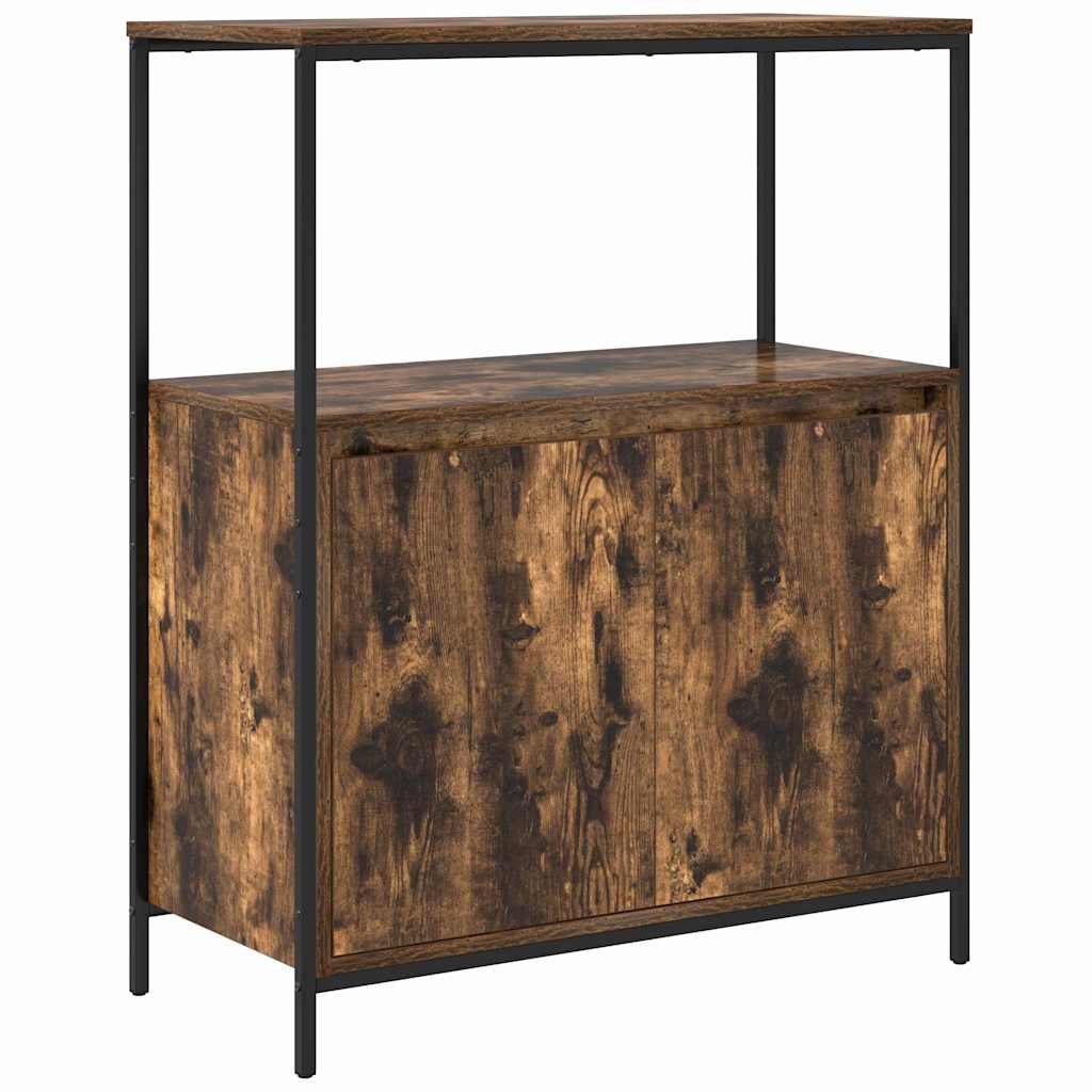 Bathroom Furniture Set Shelf 5 Pcs Brown Engineered Wood