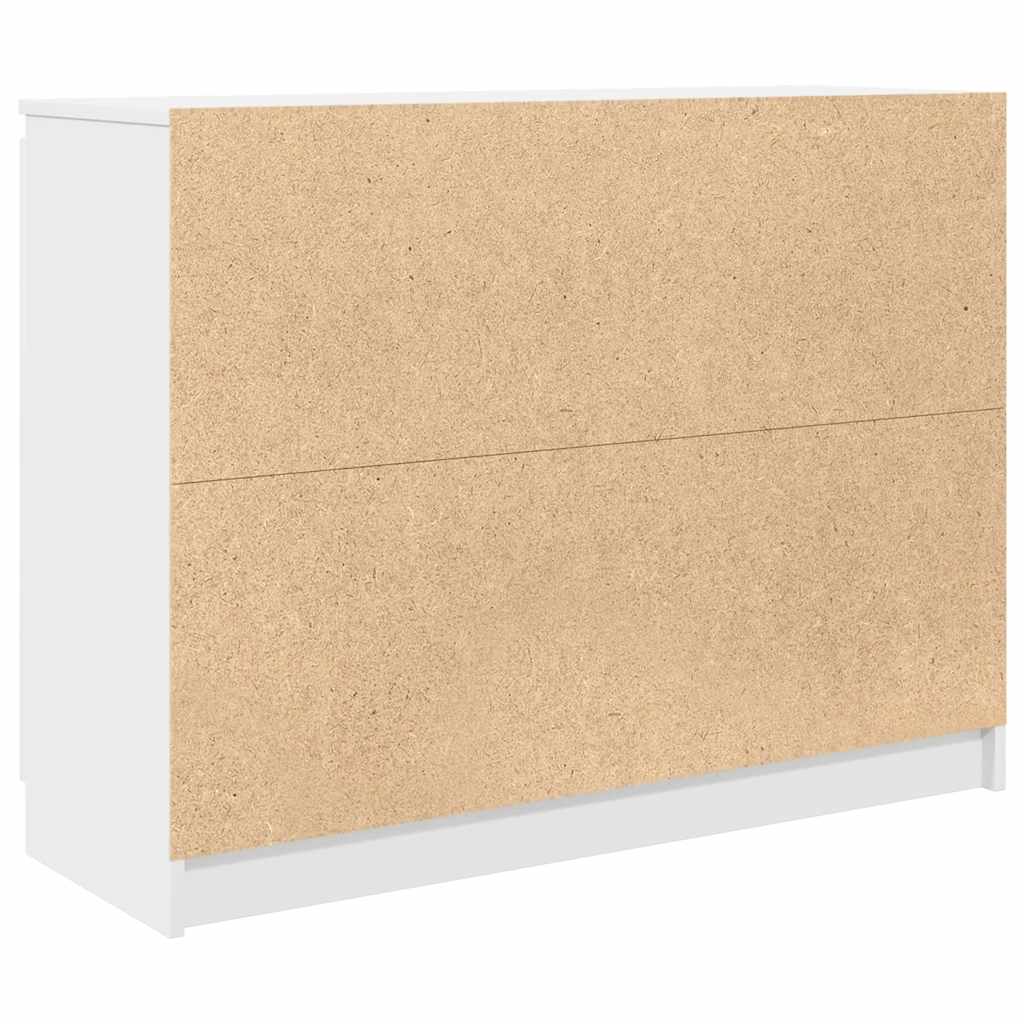 Sideboard With Drawers 100.5X35X76 Cm Engineered Wood