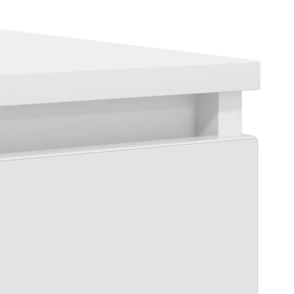 Sideboard With Drawers 100.5X35X76 Cm Engineered Wood