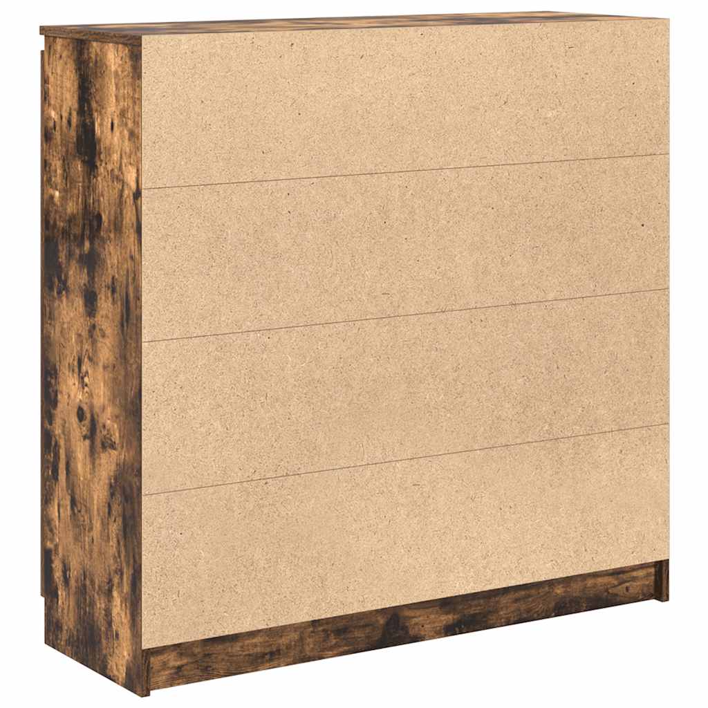 Sideboard With Drawers 100.5X35X98.5 Cm Engineered Wood