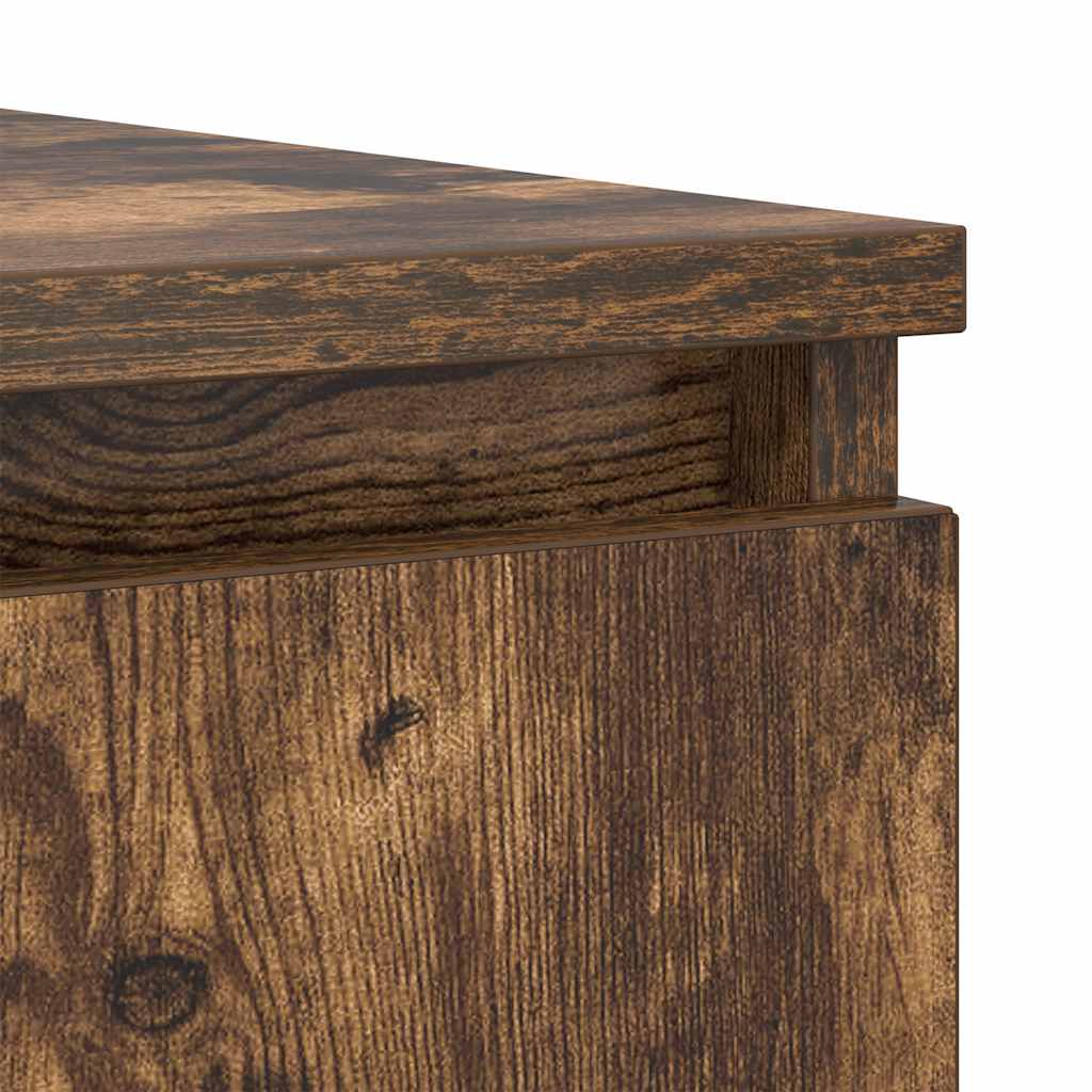Sideboard With Drawers 100.5X35X98.5 Cm Engineered Wood