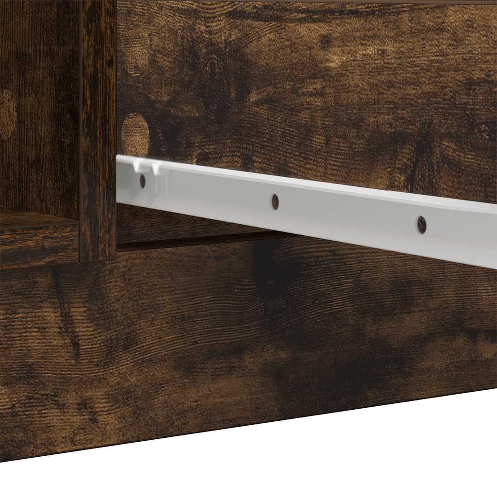 Sideboard With Drawers 100.5X35X98.5 Cm Engineered Wood