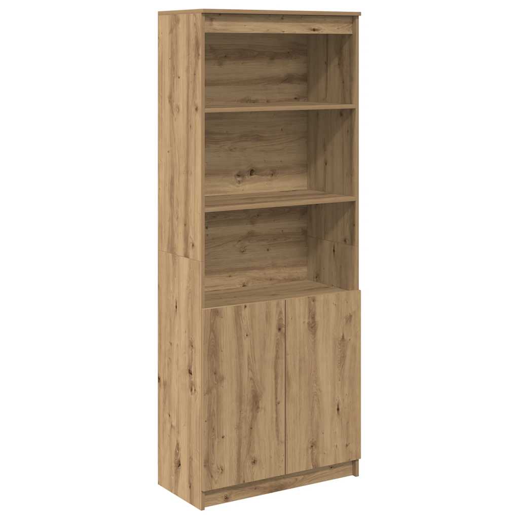 Highboard 70X35X180 Cm Engineered Wood