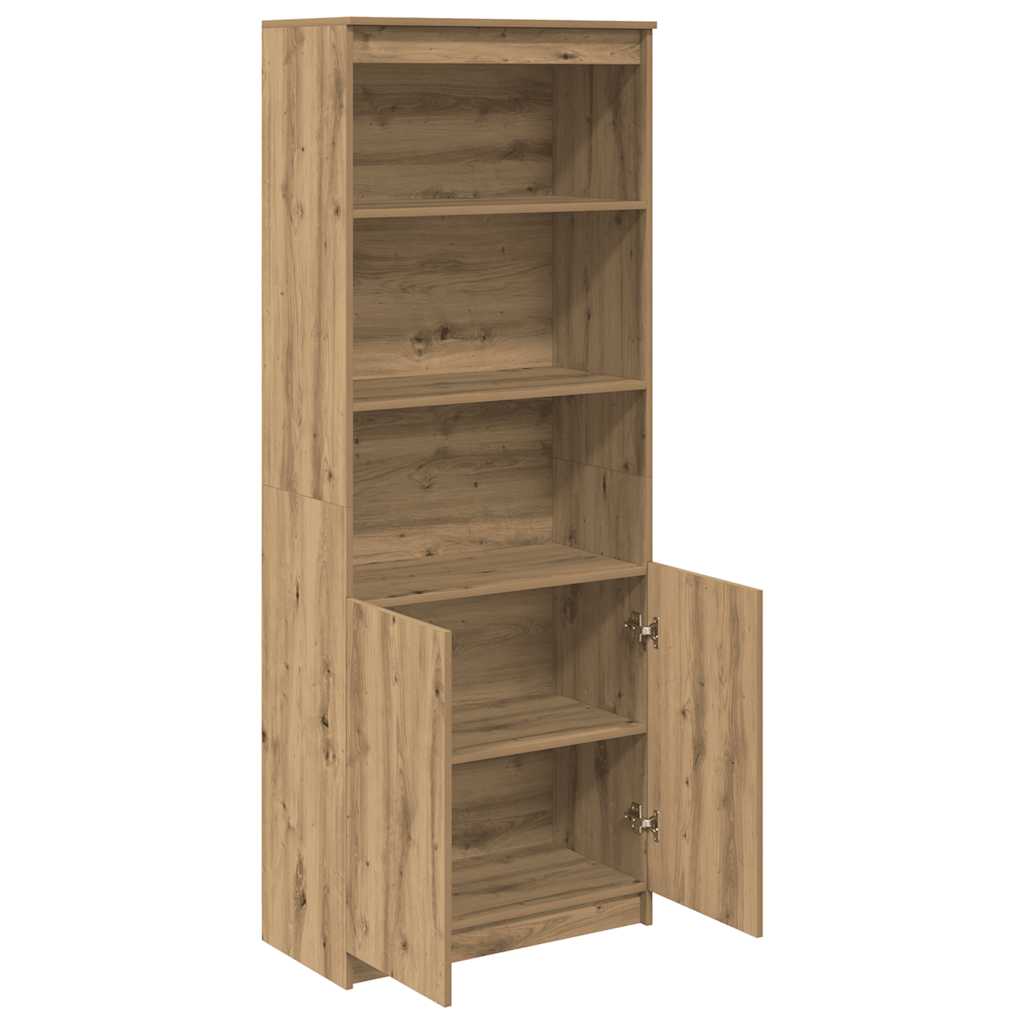 Highboard 70X35X180 Cm Engineered Wood