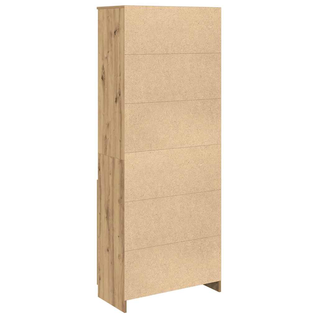 Highboard 70X35X180 Cm Engineered Wood