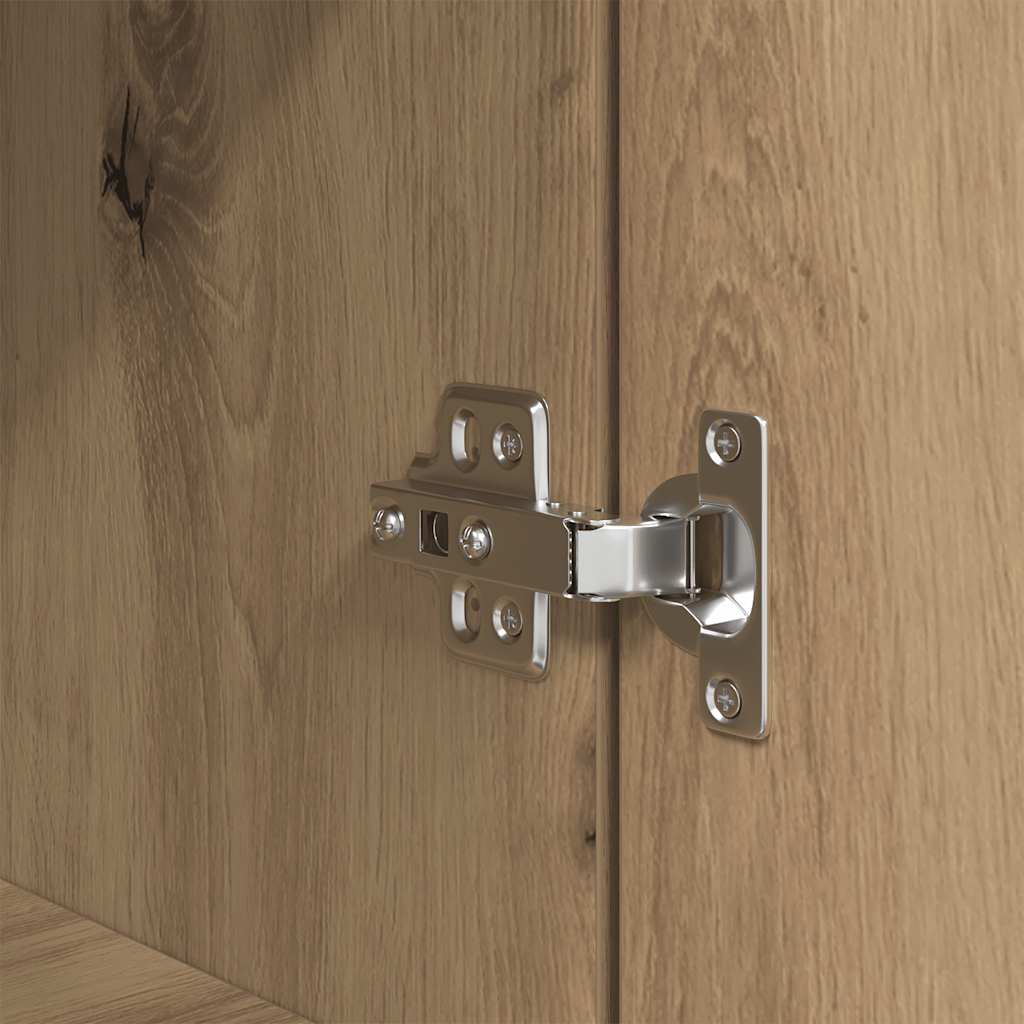Highboard 70X35X180 Cm Engineered Wood