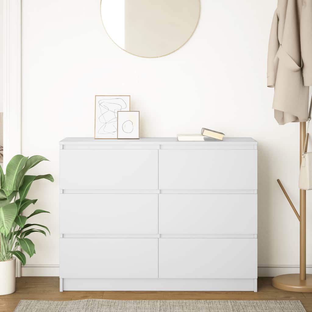 Sideboard 100X35X76 Cm Engineered Wood