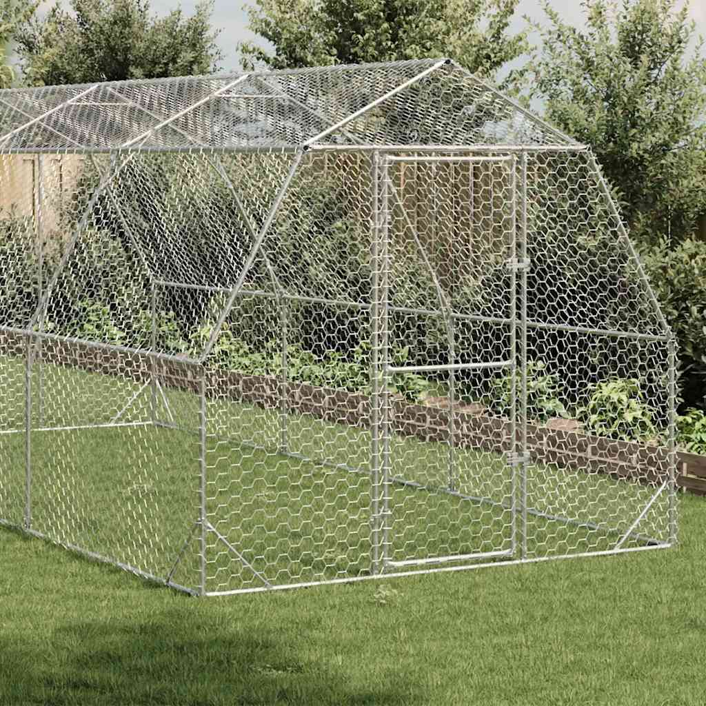 Chicken Run Galvanised Steel