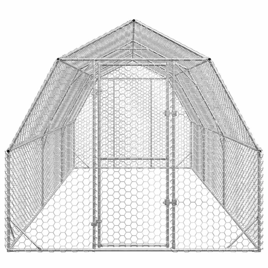 Chicken Run Galvanised Steel