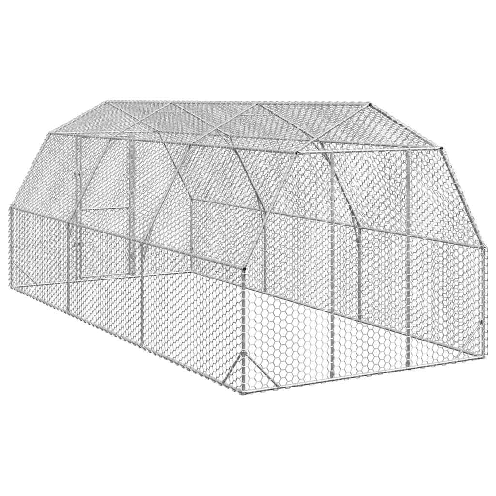 Chicken Run Galvanised Steel