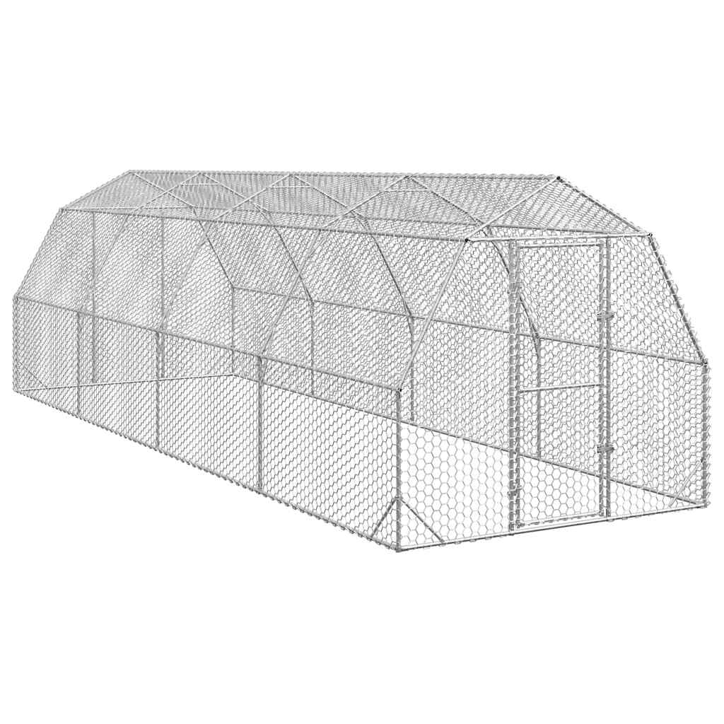 Chicken Run Galvanised Steel