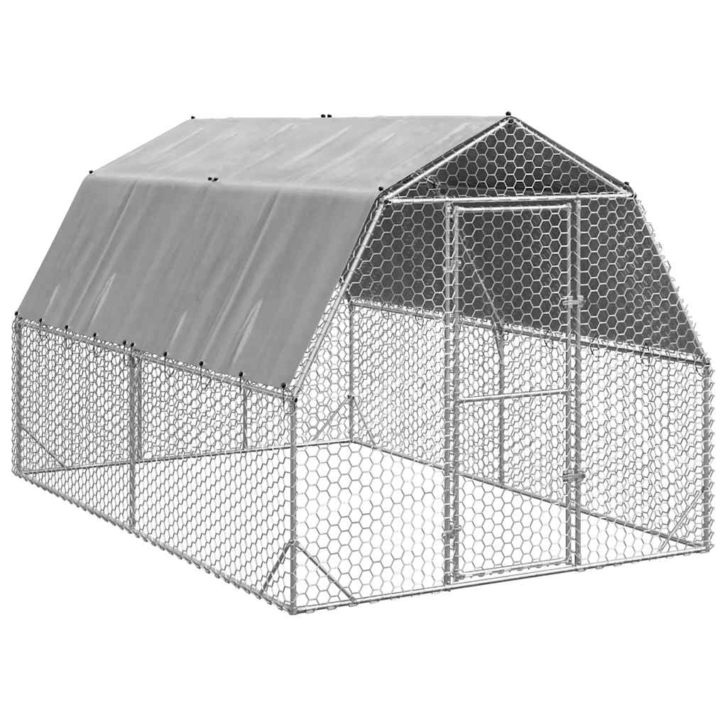 Chicken Run Galvanised Steel