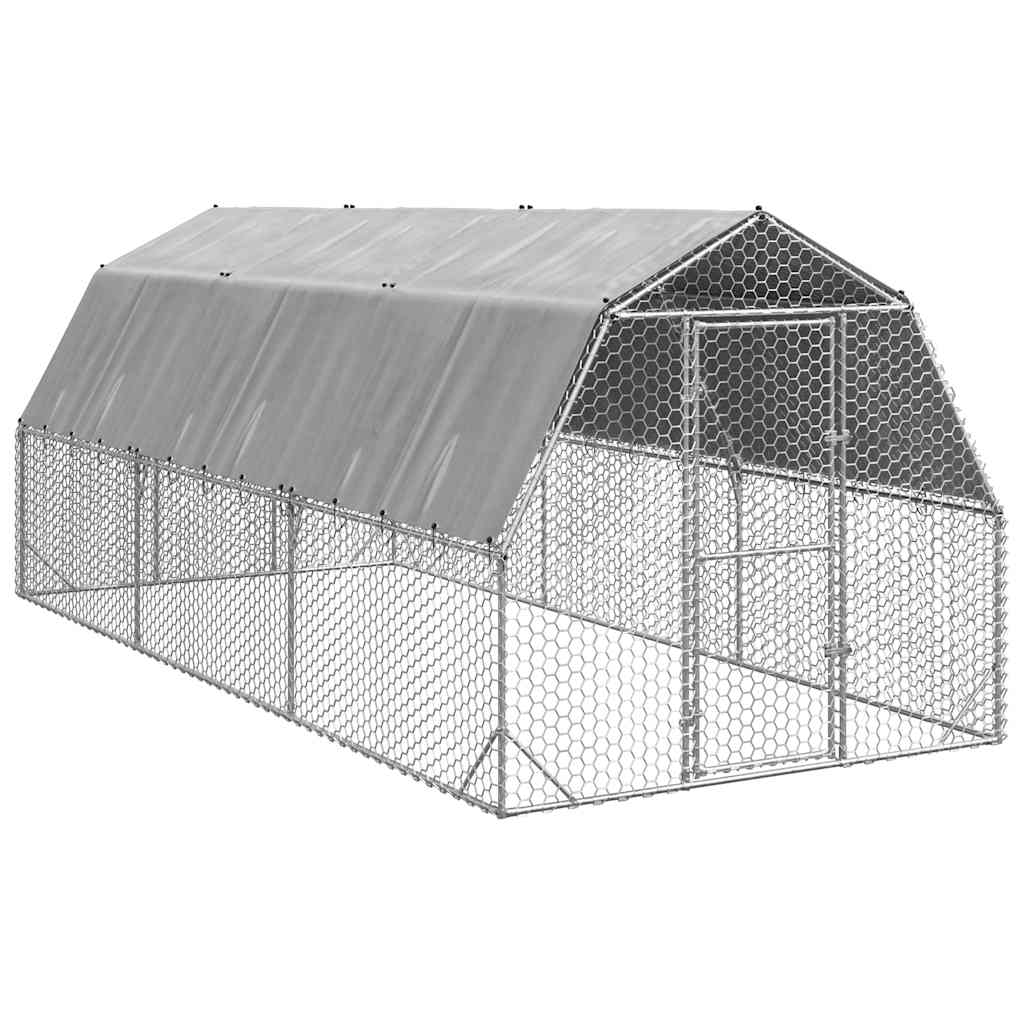 Chicken Run Galvanised Steel