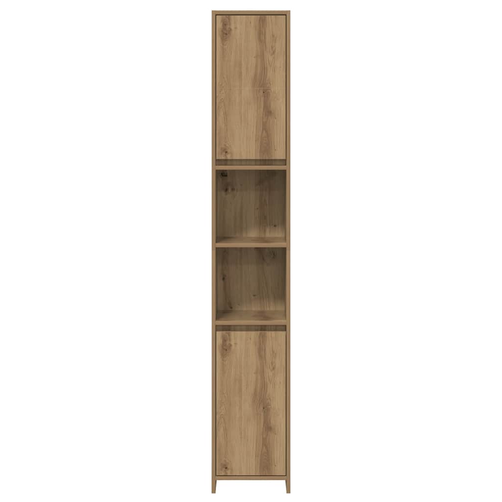 4 Piece Bathroom Furniture Set Engineered Wood