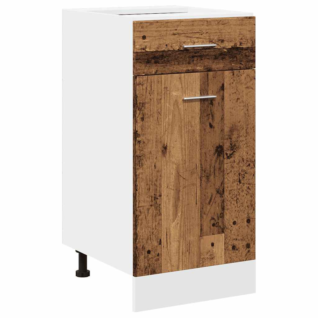 7 Piece Kitchen Cabinet Set Lyon Engineered Wood