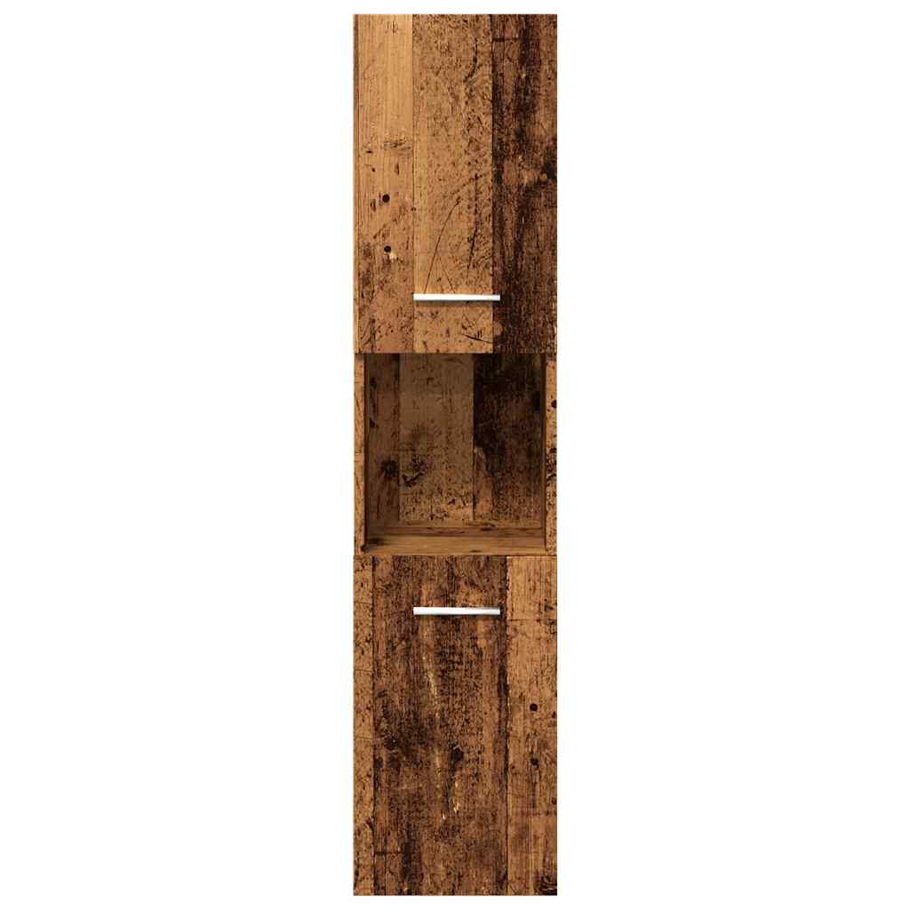 4 Piece Bathroom Furniture Set Engineered Wood