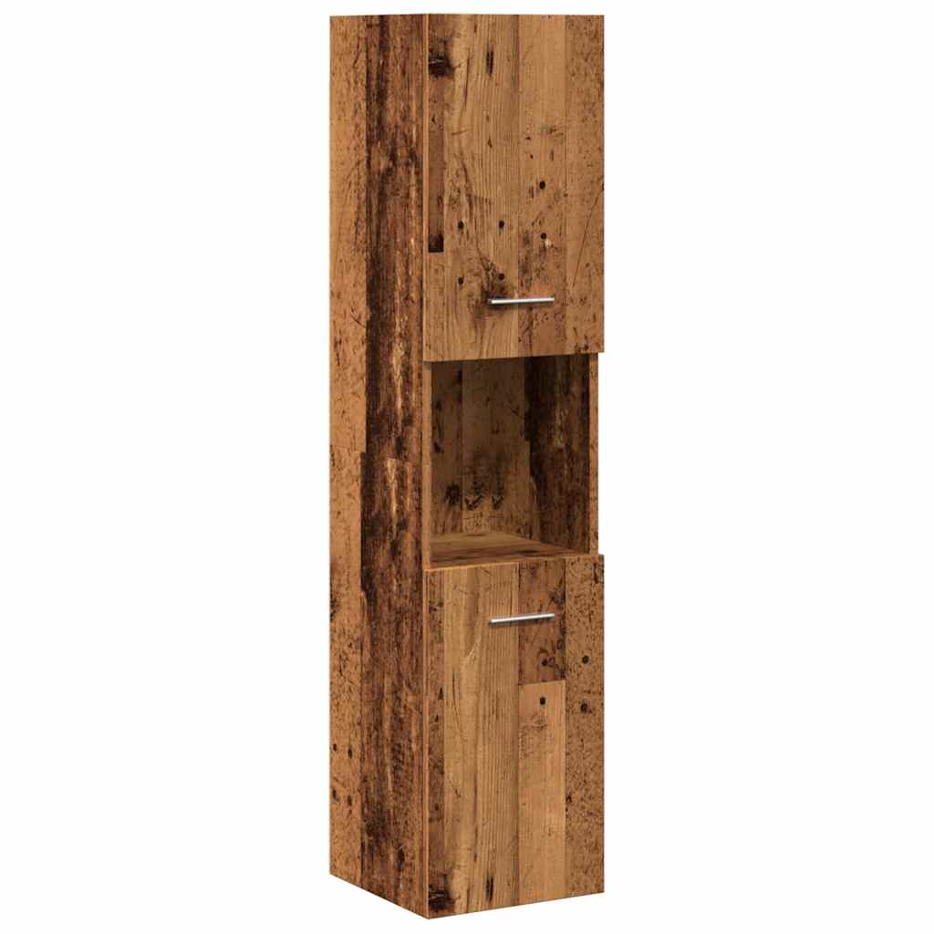 5 Piece Bathroom Furniture Set Engineered Wood