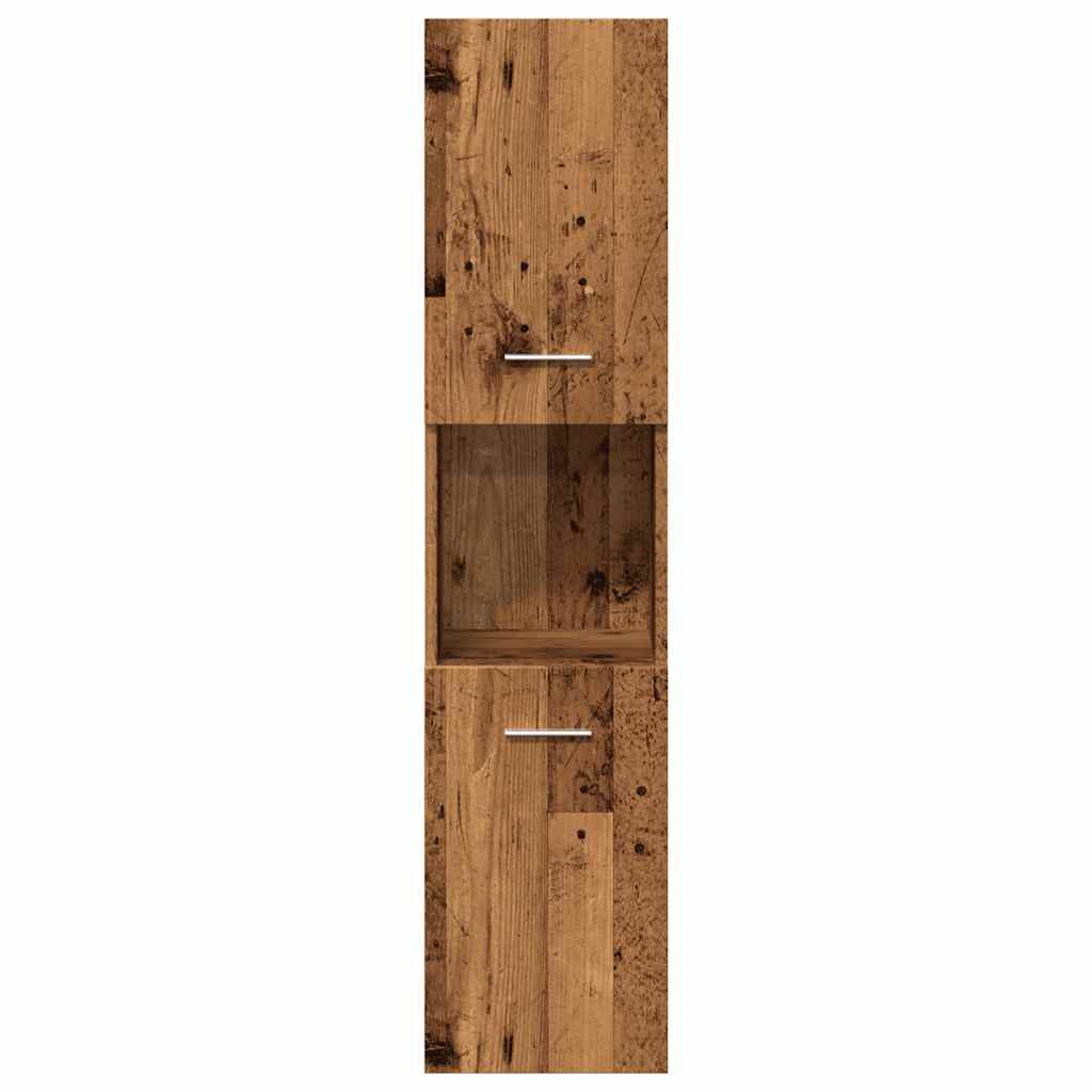 5 Piece Bathroom Furniture Set Engineered Wood