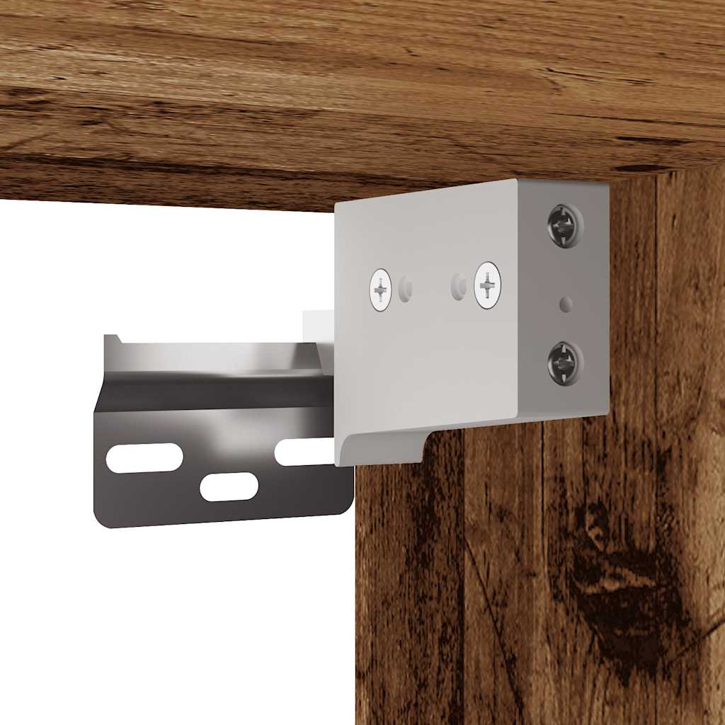 5 Piece Bathroom Furniture Set Engineered Wood
