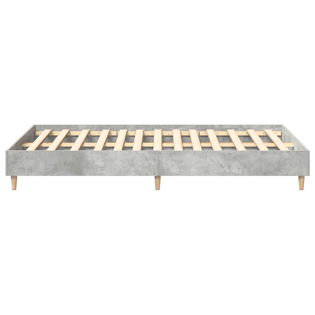 Bed Frame No Mattress Engineered Wood