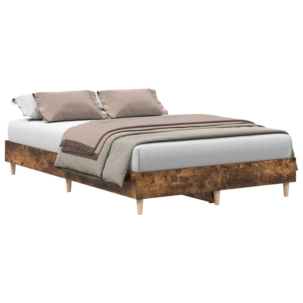 Bed Frame No Mattress Engineered Wood