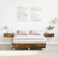 Bed Frame No Mattress Engineered Wood
