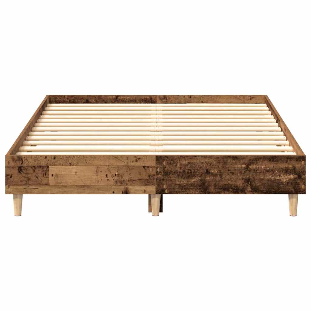 Bed Frame No Mattress Engineered Wood