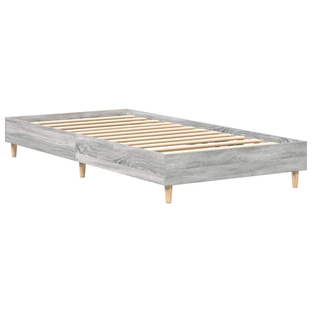 Bed Frame No Mattress Engineered Wood