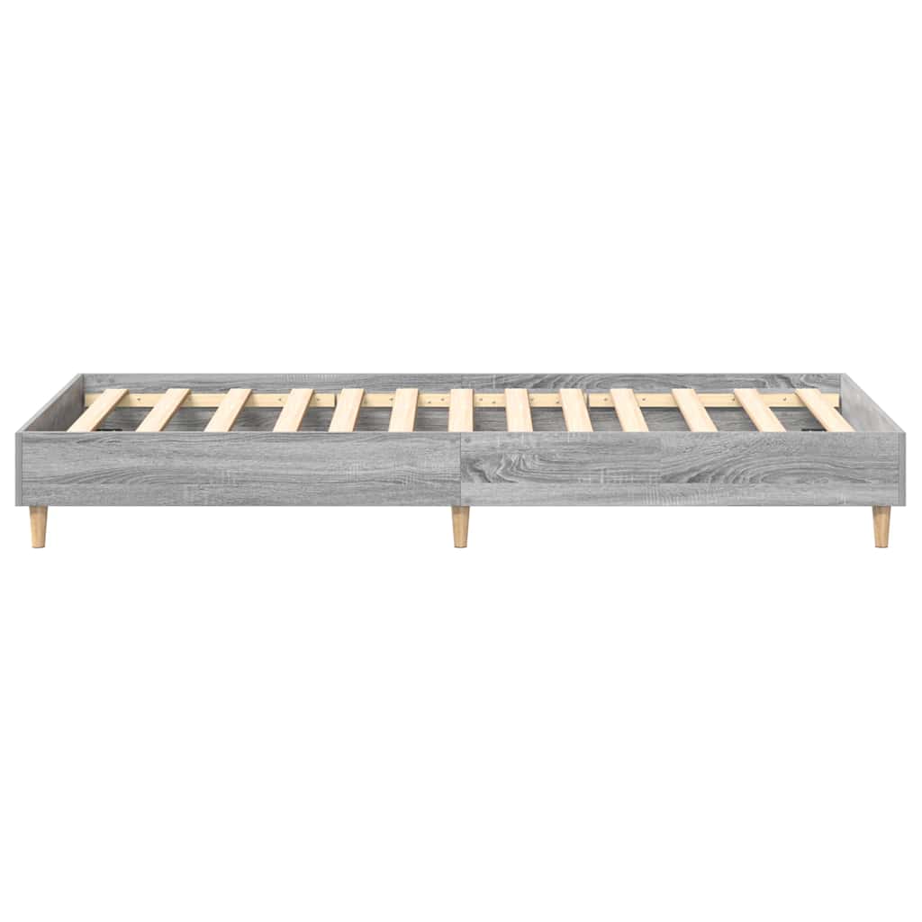 Bed Frame No Mattress Engineered Wood