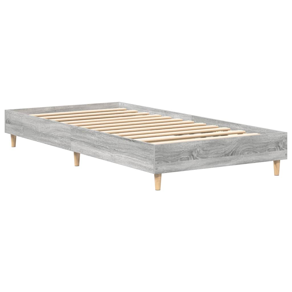 Bed Frame No Mattress Engineered Wood