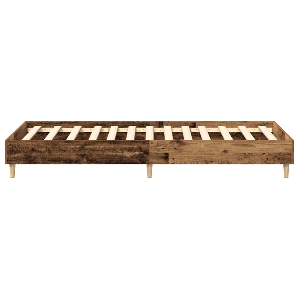 Bed Frame No Mattress Engineered Wood