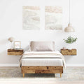 Bed Frame No Mattress Engineered Wood