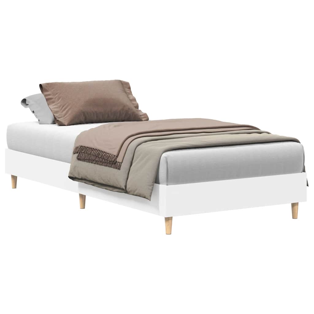 Bed Frame No Mattress Engineered Wood