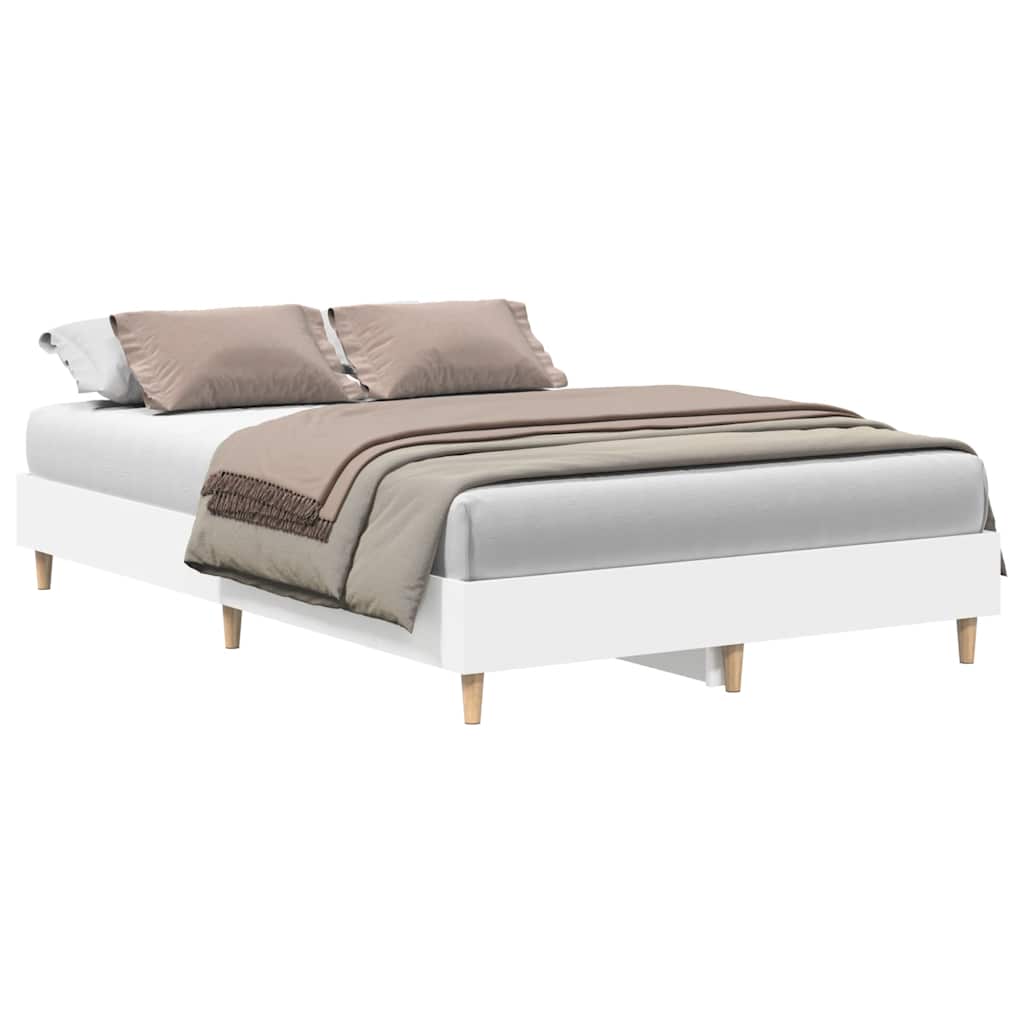 Bed Frame No Mattress Engineered Wood