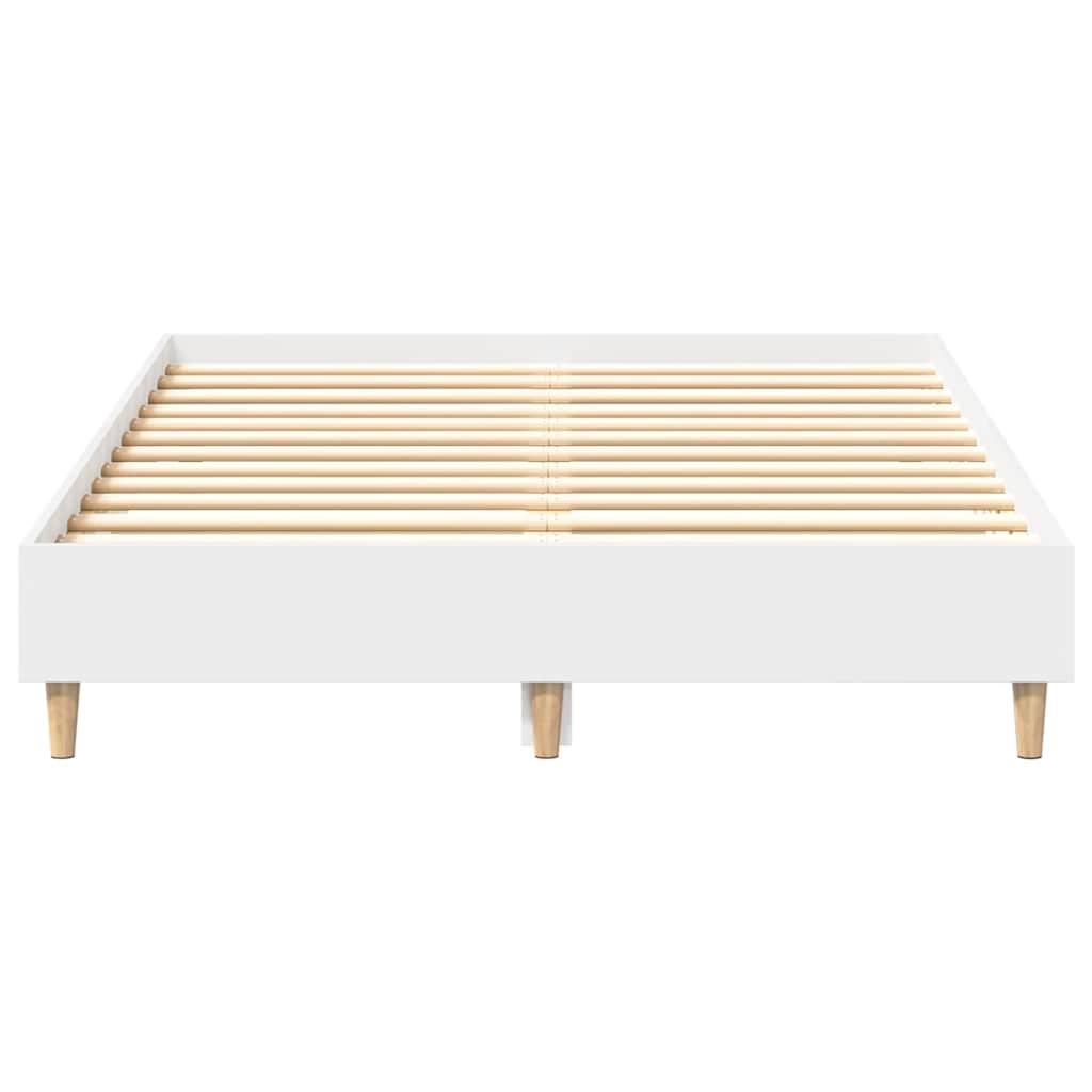 Bed Frame No Mattress Double Engineered Wood