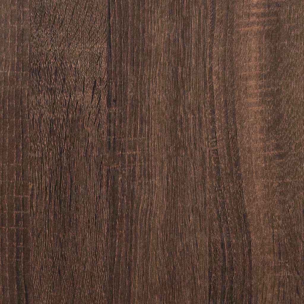 Bed Frame No Mattress Double Engineered Wood