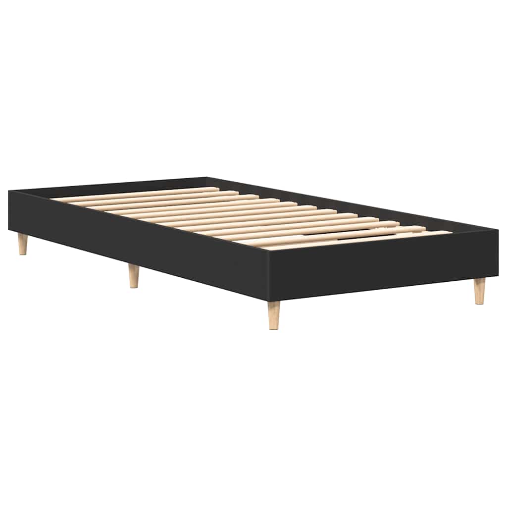 Bed Frame No Mattress Single Engineered Wood