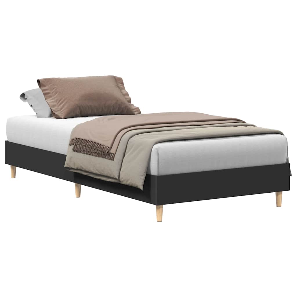 Bed Frame No Mattress Small Single Engineered Wood