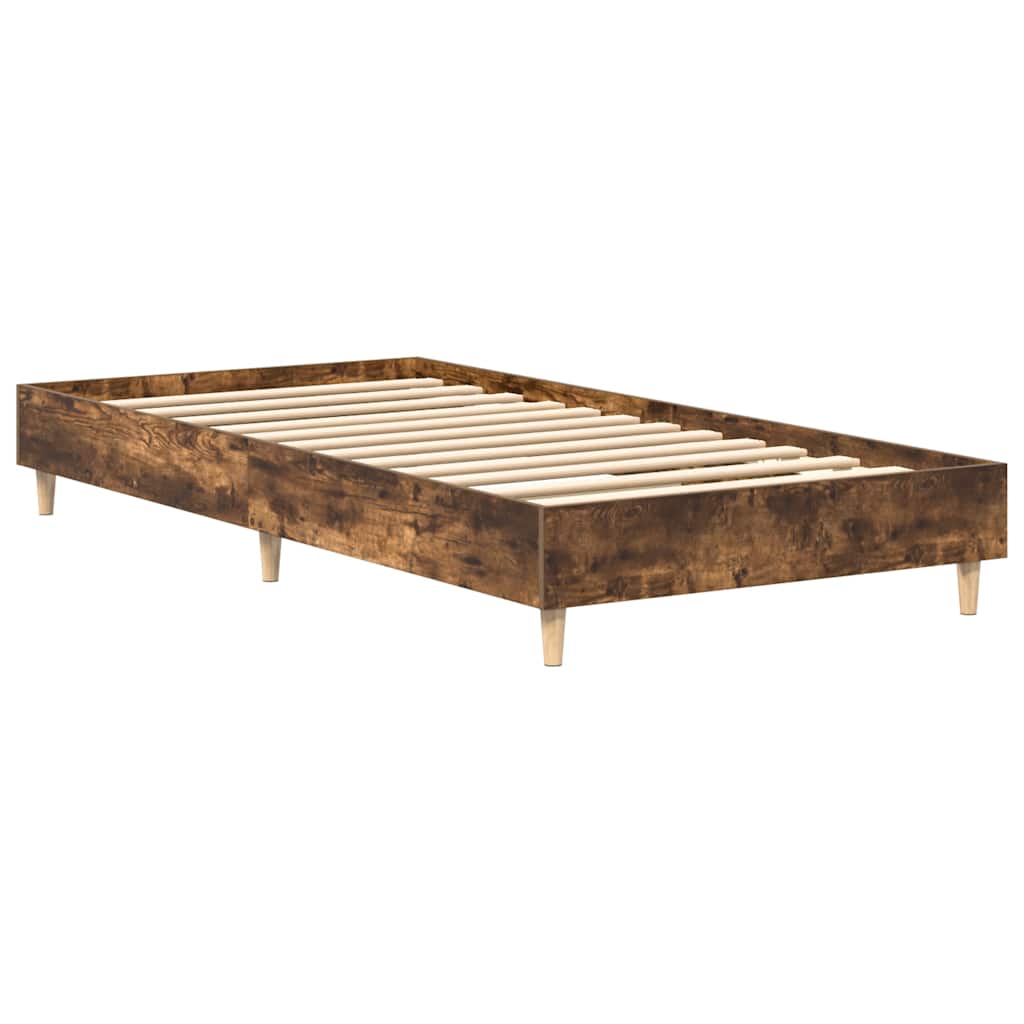 Bed Frame No Mattress Small Single Engineered Wood