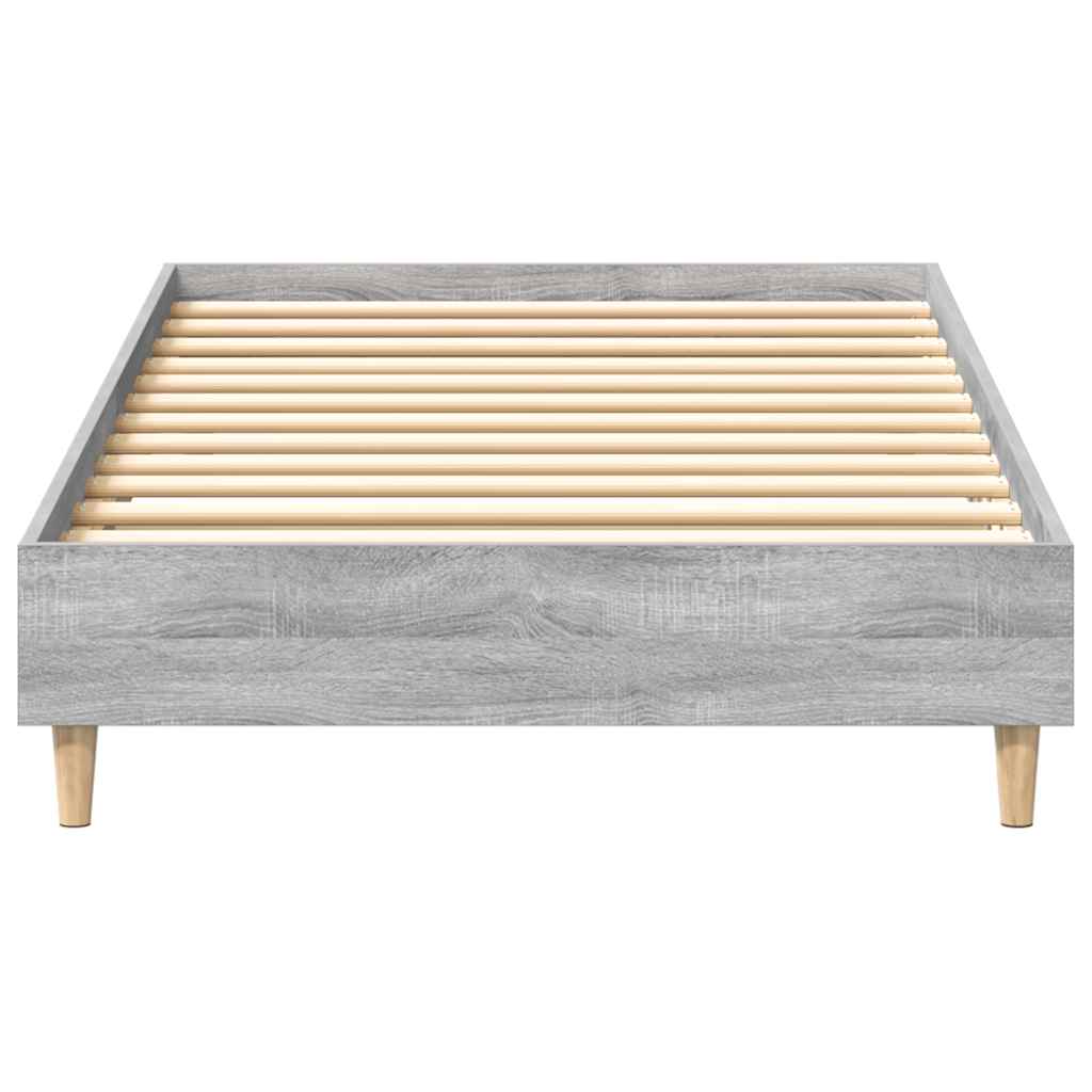 Bed Frame No Mattress Small Single Engineered Wood