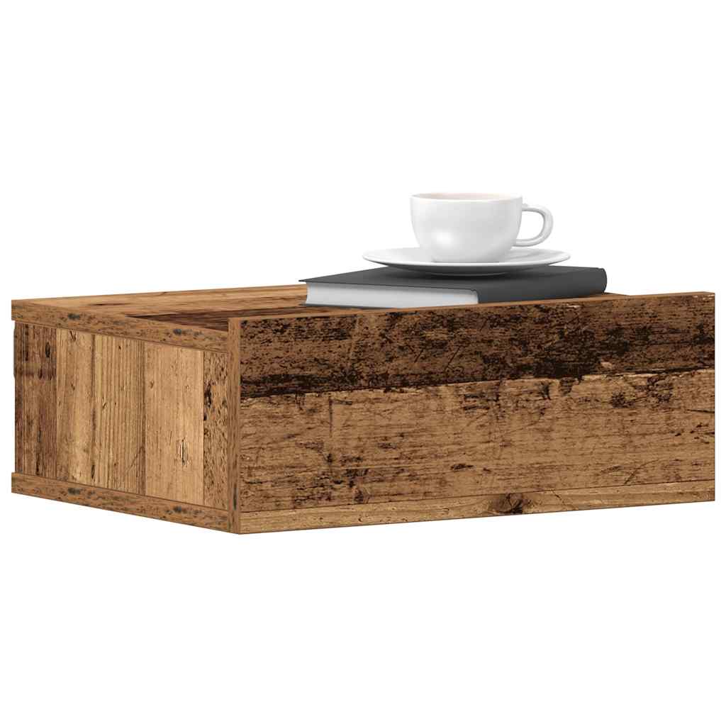 Floating Nightstands 2 Pcs 40X30X15Cm Engineered Wood