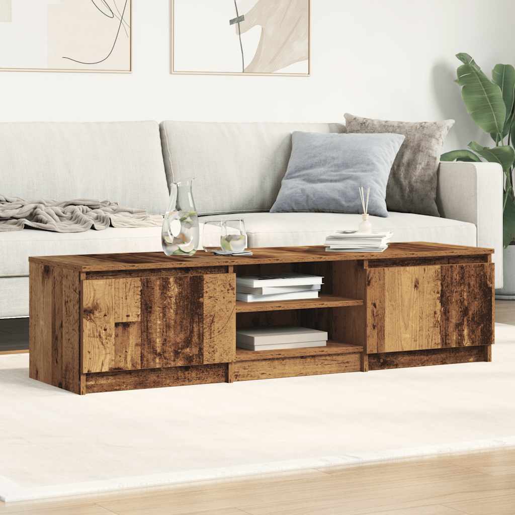 Tv Cabinet 140X40X36 Cm Engineered Wood