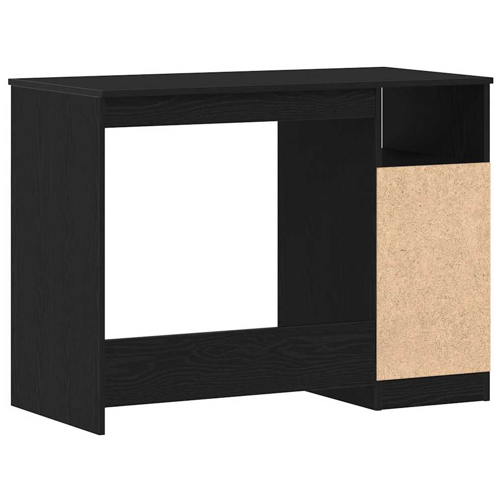 Desk With Drawers 102X50X76 Cm Engineered Wood