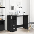 Desk With Drawers 102X50X76 Cm Engineered Wood