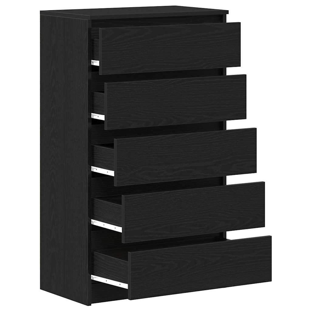 Drawer Cabinet 60X36X103 Cm Engineered Wood